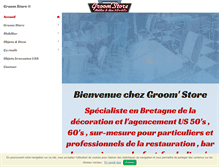Tablet Screenshot of groom-store.com